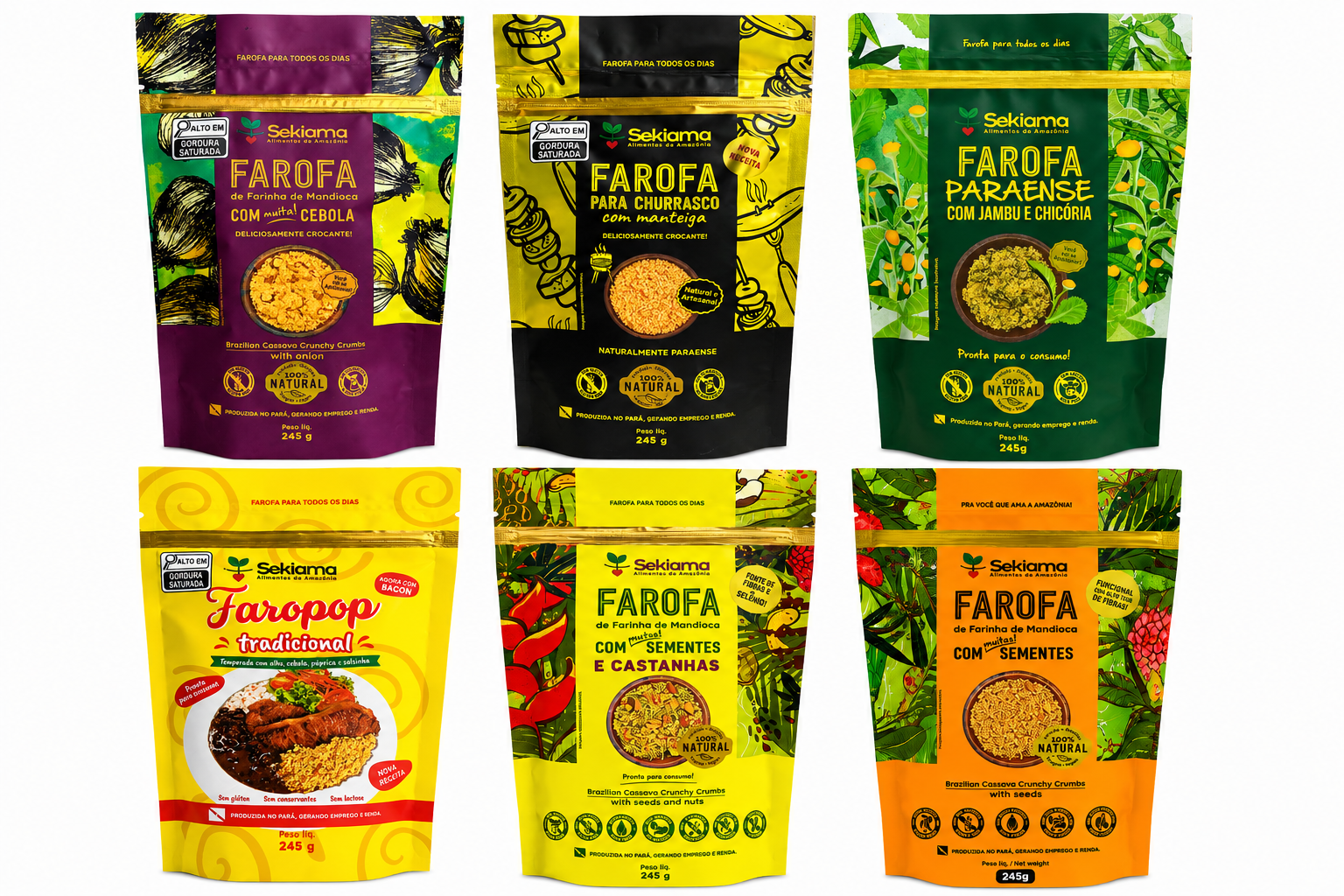 KIT FAROFA TODO DIA